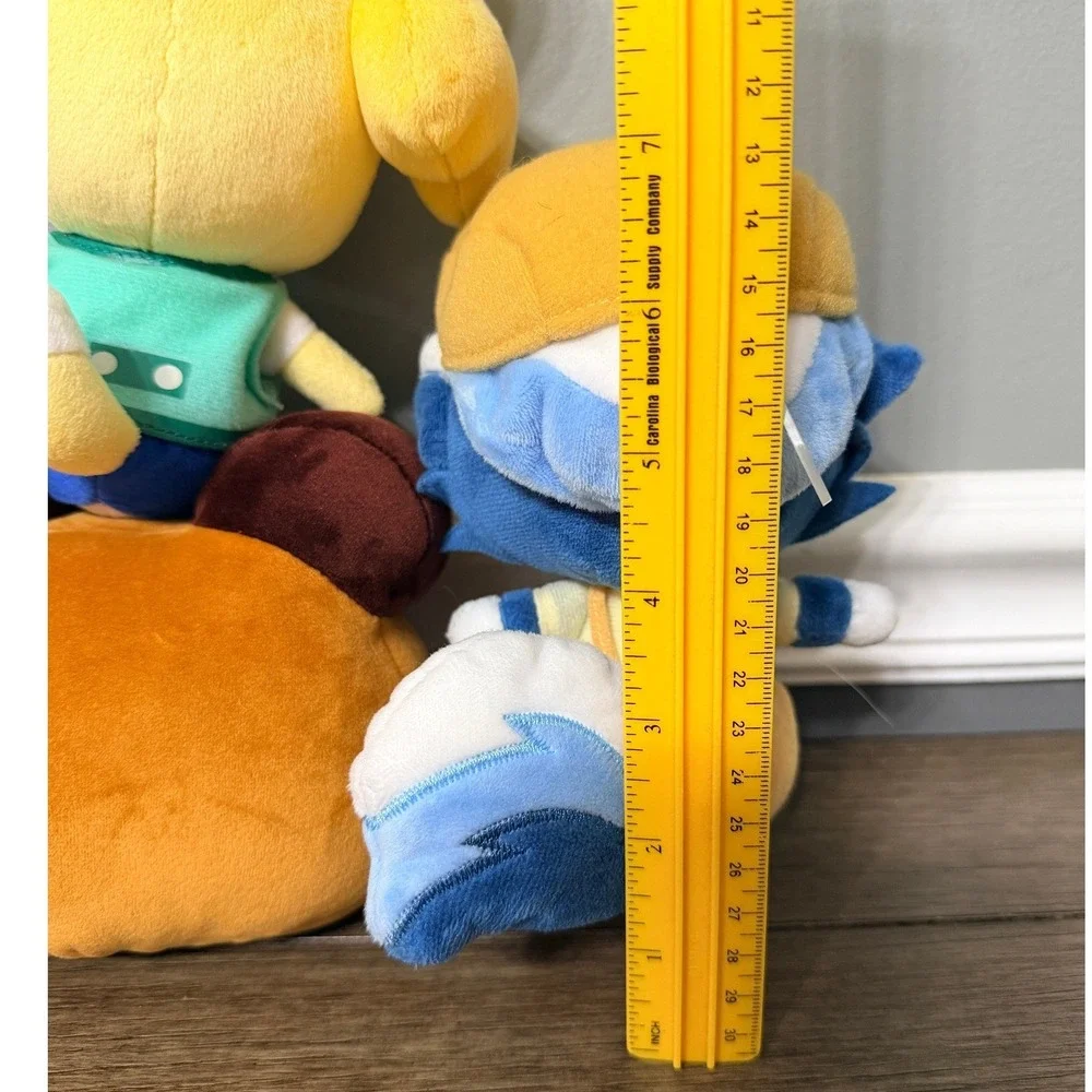 Animal‎ Crossing Plush Lot K.K. Slider Isabelle Kicks Tom Nook Nintendo
